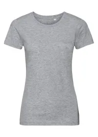 Custom Printed Russell Women's Pure Organic J108F T-Shirt