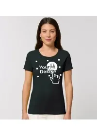 Custom Printed Women's Expresser Fitted T Shirt SX068