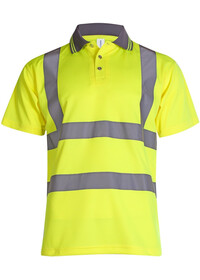 Hi Vis Polo Shirt Uneek UC808