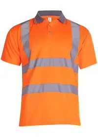 Hi Vis Polo Shirt Uneek UC808