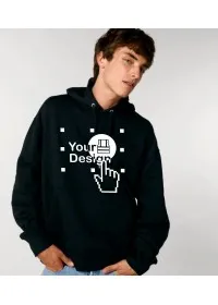 Custom Printed Oversized Slammer Hooded Sweatshirt SX107