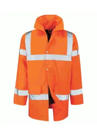 Custom Printed Orange Coat