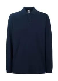 Fruit of the Loom SS258 Premium Long Sleeve Poloshirt