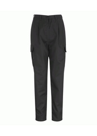 Black Ladies Combat Style Trousers Orbit PC245LCT