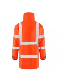 Waterproof Hi Vis Anorak Jacket Leo A07