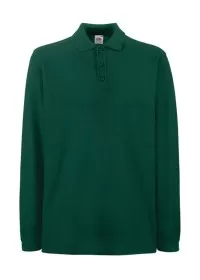 Fruit of the Loom SS258 Premium Long Sleeve Poloshirt
