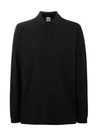 Fruit of the Loom SS258 Premium Long Sleeve Poloshirt