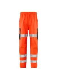 Waterproof Hi Vis Breathable Overtrousers Leo L07