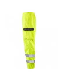 Waterproof Hi Vis Breathable Overtrousers Leo L07