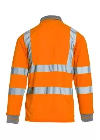 Hi Vis Polo Shirt Long Sleeves