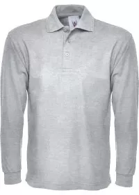 Custom Logo Long Sleeve Poloshirt Uneek UC113
