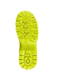 Buckbootz Black and Yellow Hi Vis Wellington BBZ8000