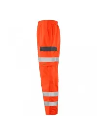 Waterproof Hi Vis Breathable Overtrousers Leo L07