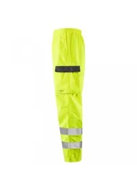 Waterproof Hi Vis Breathable Overtrousers Leo L07