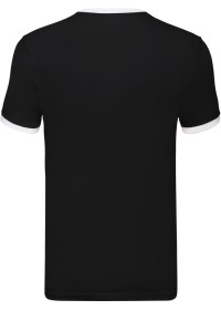 Custom Printed Ringer T Shirt Fruit Of The Loom SS168