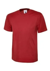 Embroidered Classic T-Shirt Uneek UC301