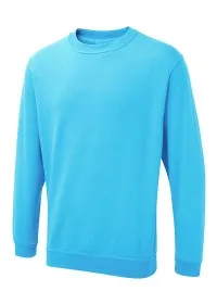 Custom Embroidered Economy Sweatshirt Uneek UX3