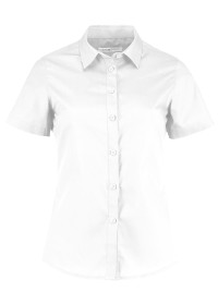 Ladies Short Sleeve Poplin Shirt Kustom Kit KK241