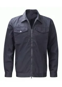 Navy Zip Stud Front Jacket Orbit PC245J