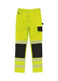 Hi Vis Stretch Combat Trousers