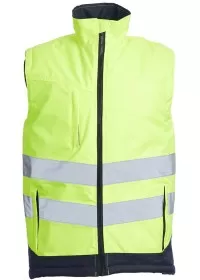 Hi Vis Two Colour Bodywarmer Blackrock 80027