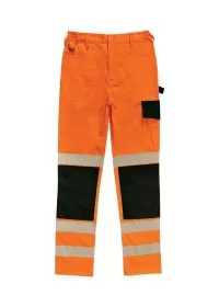 Hi Vis Stretch Combat Trousers
