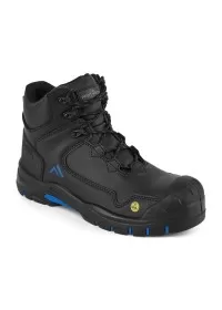 Portwest FC18 Composite ESD Anti static Safety Boot Black/Blue
