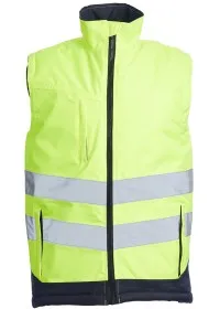 Hi Vis Two Colour Bodywarmer Blackrock 80027