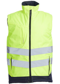 Hi Vis Two Colour Bodywarmer Blackrock 80027