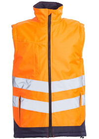 Hi Vis Two Colour Bodywarmer Blackrock 80027