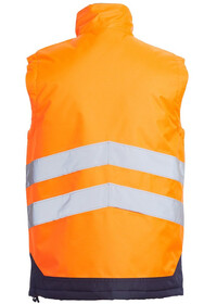 Hi Vis Two Colour Bodywarmer Blackrock 80027