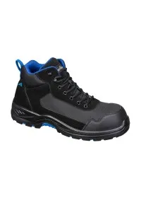 Portwest FC22 Composite Suede Mid Boot S3L ​HRO SR FO Black/Blue
