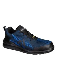 Portwest FC32 Composite Textile Trainer S1PS Black/Blue