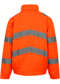 Regatta Orange Hi Vis Bomber Jacket TRW457