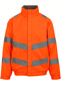 Regatta Orange Hi Vis Bomber Jacket TRW457