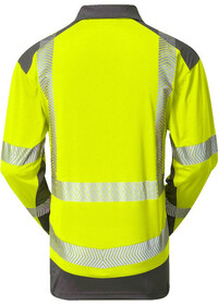 Personalised Hi Vis Two Tone Longsleeve Poloshirt