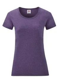 Heather Purple Fruit of the Loom SS050