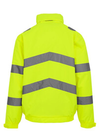 Regatta Hi Vis Bomber Jacket TRW457 rear