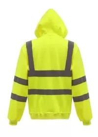 Personalised Zip-Up Hivis Hoodie HVK07