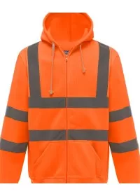 Personalised Zip-Up Hivis Hoodie HVK07
