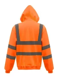 Personalised Zip-Up Hivis Hoodie HVK07