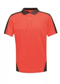 Embroidered Regatta Contrast Wicking Poloshirt RG663