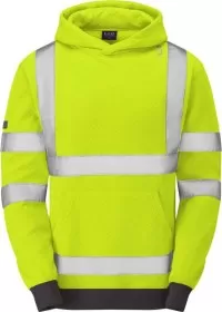 Personalised Hi Vis Hoodie Leo SS04