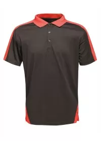 Embroidered Regatta Contrast Wicking Poloshirt RG663