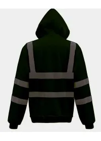 Personalised Zip-Up Hivis Hoodie HVK07
