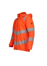 Pulsar Orange Hi Vis Waterproof Softshell REACT RCT801