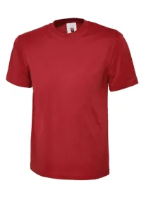 Embroidered Classic T-Shirt Uneek UC301