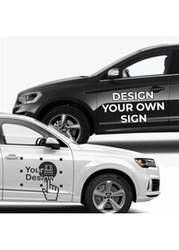 Custom Magnetic Car or Taxi Door Signs