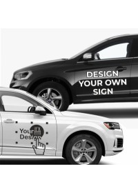 Custom Magnetic Car or Taxi Door Signs