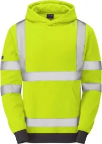 Personalised Hi Vis Hoodie Leo SS04